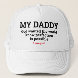 Vaderdag Cadeauidee MIJN DADDY IS PERFECTIE Trucker Pet