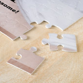 Vaderdag Cadeauidee Persoonlijke papa foto Legpuzzel (Zijkant)