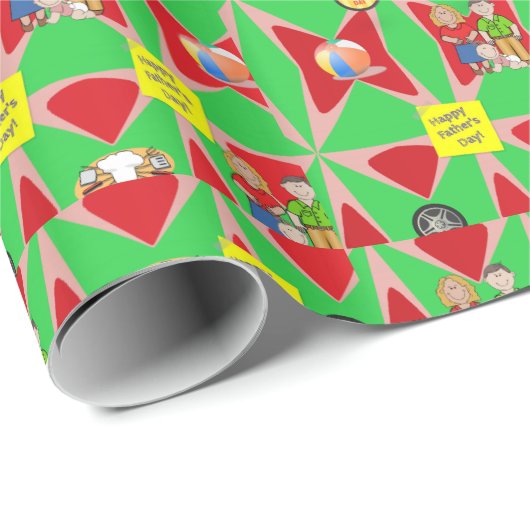 Vaderdag Cadeaupapier (Rol Hoek)