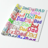 vaderdag cadeaupapier (Uitgerold)