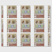 Vaderdag Cadeaupapier (Vlak)