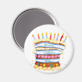 Vaderdag Cake Magnet Magneet (Voorkant / Achterkant)