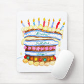 Vaderdag Cake Mousepad Muismat (Met muis)