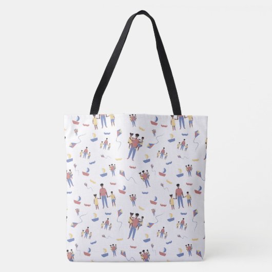 Vaderdag Canvas tas (Voorkant)