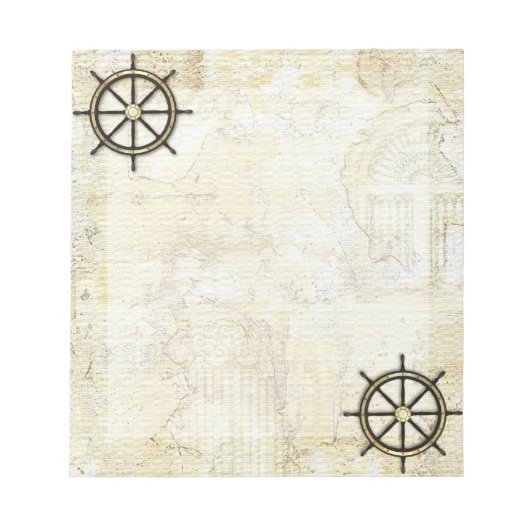 Vaderdag - Captains Wheel Notitieblok (Voorkant)