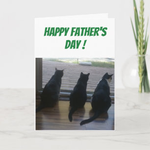 Vaderdag Cat Kaart