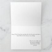 Vaderdag Cat Kaart (Binnen)