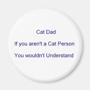 Vaderdag Cat Pap Magneet