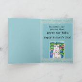 Vaderdag Cat Wenskaart Kaart (Binnen)