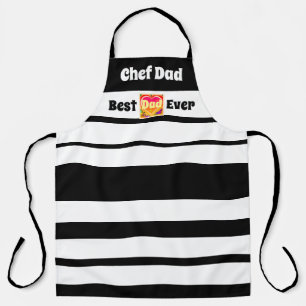 Vaderdag Chef Pap Beste Pap Ooit Hart Schort