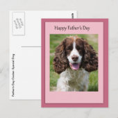 Vaderdag Cocker Spaniel Dog Briefkaart (Voorkant / Achterkant)