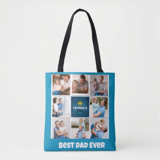 Vaderdag Collage Canvas tas (Voorkant)
