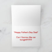 Vaderdag Corvette Kaart (Binnen)