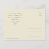 Vaderdag Cutest vader en zoon CC1128 Briefkaart (Achterkant)