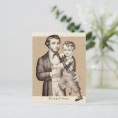 Vaderdag Cutest vader en zoon CC1128 Briefkaart (Staand voorkant)