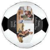 Vaderdag Dad Custom Photo Creëer van uw eigen Voetbal (Gedraaid)