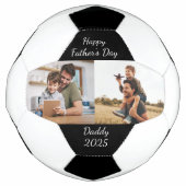 Vaderdag Dad Custom Photo Creëer van uw eigen Voetbal (Voorkant)