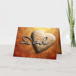 Vaderdag Dad Heart Treasure Kaart