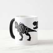 Vaderdag - Daddysaurus Dinosaur Magische Mok (Voorkant links)