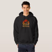  vaderdag Daddysaurus Dinosaur Retro Sun Hoodie (Voorkant volledig)