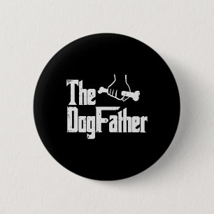Vaderdag De Hond Vader Grappige Film Pun Fur Pap Ronde Button 5,7 Cm