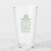 Vaderdag... de lopende vader sinds... glas (Achterkant)