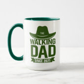 vaderdag... de lopende vader sinds... mok (Links)