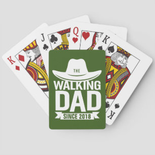 Vaderdag... de lopende vader sinds... pokerkaarten