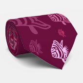 Vaderdag Deep Zee Gevist / Zaltwater Fish Stropdas (Opgerold)