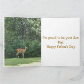 Vaderdag Deer Kaart (Binnen)