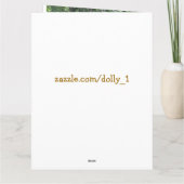 Vaderdag Deer Kaart (Achterkant)