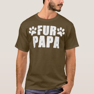 Vaderdag Dierenvriend Dog en Cat Dad Papa Dad T-shirt