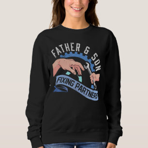 Vaderdag Diesel voor vader- en gierfixatiepartners Trui