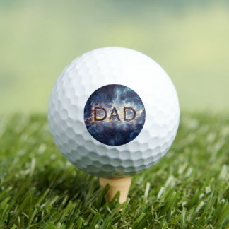 Vaderdag digitale kunst golfballen