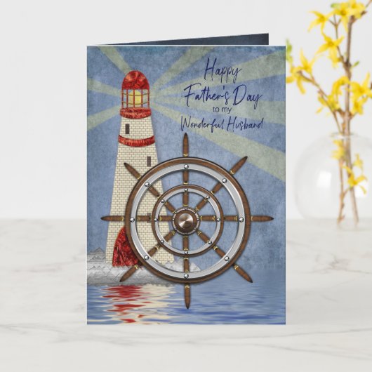 Vaderdag, Echtgenoot, het Wiel van het Schip, Roer Kaart (Gele Bloem)