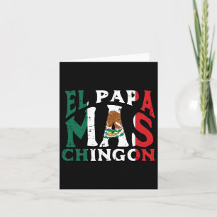 Vaderdag El Papa Mas Chingon Grappige Mexicaanse P Kaart