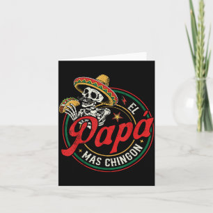 Vaderdag El Papa Mas Chingon Grappige Mexicaanse V Kaart