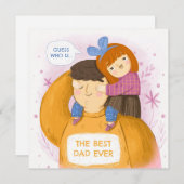 Vaderdag Feestdagenkaart (Voorkant / Achterkant)