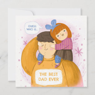 Vaderdag Feestdagenkaart