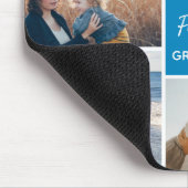 vaderdag Foto Collage Muismat Blue (Hoek)