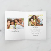 Vaderdag Foto Collage Persoonlijk Feestdagen Kaart (Binnen)