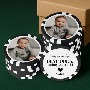 Vaderdag Foto Poker Chip voor Papa: Beste Kansen