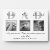 Vaderdag fotocollage fotoplaat (voorkant)