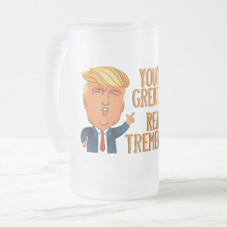 vaderdag Funny Trump Matglas Bierpul
