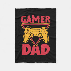 Vaderdag Gamer Dad Fleece Deken