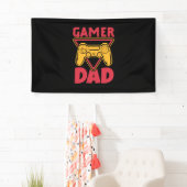 Vaderdag Gamer Dad Spandoek (Insitu)