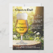 Vaderdag Garden Photo Party Kaart (Voorkant)