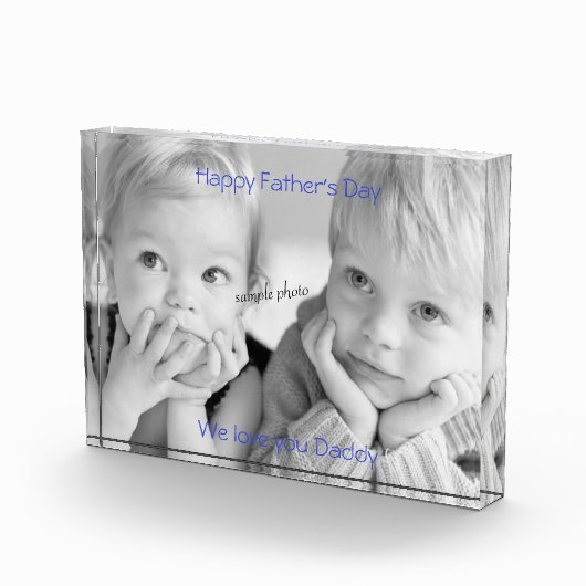 Vaderdag, gepersonaliseerd, aangepaste foto (Rechts)