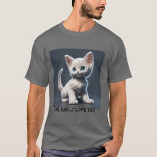 Vaderdag Gepersonaliseerd huisdier T-shirt
