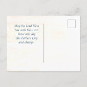 Vaderdag, getallen 6:24 vuurtoren briefkaart (Achterkant)